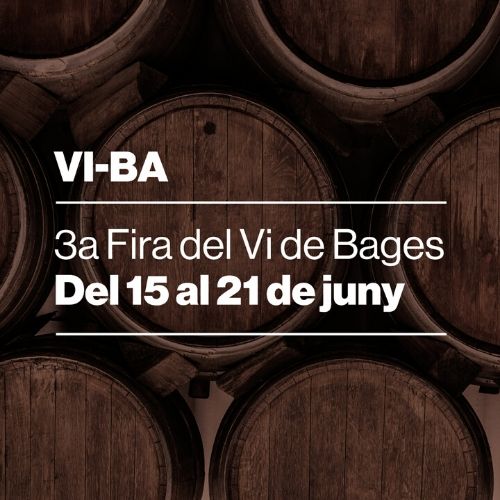 Fira Vi-Ba 3ª Fira del Vi del Bages del 15 al 21 de juny de 2020 PROGRAMA D’ACTIVITATS