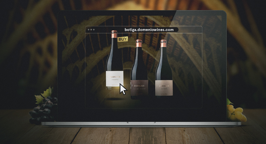 Cellers Domenys dinamitza els vins, caves i olis DOMENIO WINES amb un nou web de producte i l’activació de la botiga online