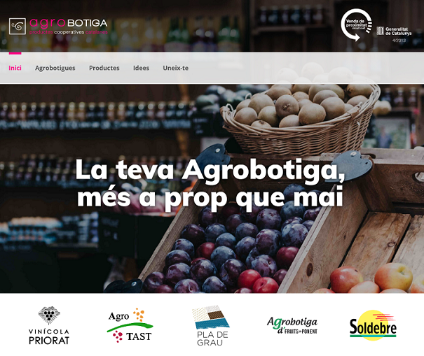 La FCAC presenta el nou espai  web de productes cooperatius Agrobotigues.cat