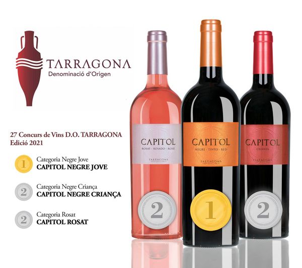 Capitol, la marca més premiada al 27è Concurs de Vins de la DO Tarragona
