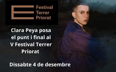 Clara Peya posa el punt i final al V Festival Terrer Priorat