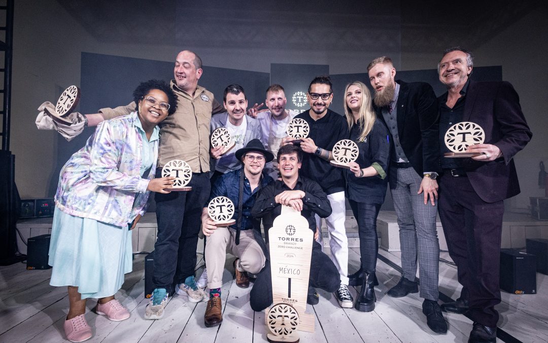 Beto del Toro de México gana Torres Brandy Zero  Challenge 2024, la competición mundial de  proyectos de bares sostenibles